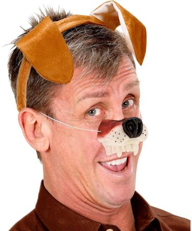 Widmann 2303C Dog Nose | Realistic Costume Accessory for Pets | International Shipping Available - Buy Online on GoSupps.com