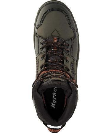 Korkers Men's FB5210 Water Shoes - Size 10, Brown Olive/Rust - Buy Online on GoSupps.com