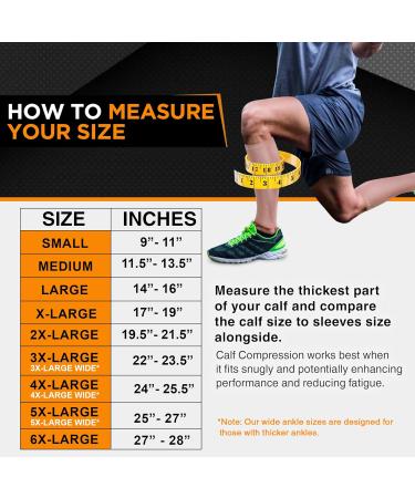 Doc Miller Compression Calf Sleeve - Premium 15-20mmHg Support for Men & Women | Ideal for Running Shin Splints & Calf Tears - Large Skin/Nude - 1 Pair - Buy Online on GoSupps.com