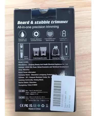 VIKICON Beard Trimmer for Men Electric Hair & Stubble Clipper 40 Length Settings Rechargeable Facial Trimmers w/2 Combs Professional Self Sharpening Blades 150 min Cordless Usage Gift for Men - Buy Online on GoSupps.com
