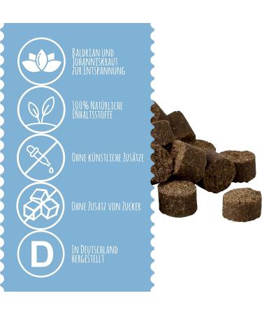 Sniffing Fans Inner Peace: Calming Dietary Supplements for Dogs | Anti-Stress & Serenity 150g (Approx. 180 Pieces) - Buy Online on GoSupps.com