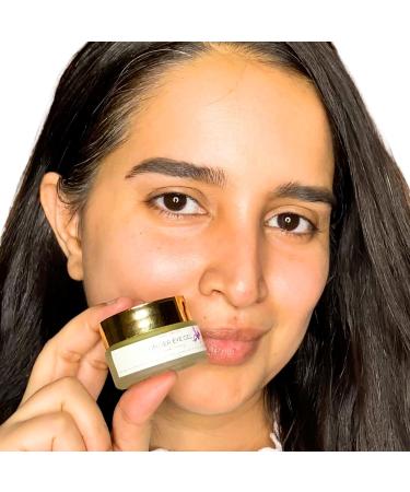 Noor Skincare Under Eye Cream for Dark Circles Removal Women/Men Gel based Organic Natural Rich Anti-Puffy Wrinkle Care & Glow Enhancer with Saffron Almond Turmeric Aloe - Buy Online on GoSupps.com