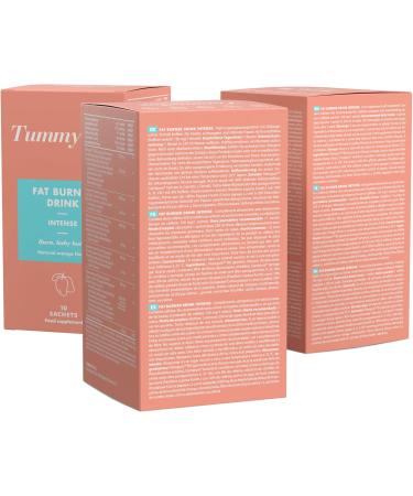 F-Burner Drink - L-Carnitine Guarana & Green Mate - Mango Flavor - 30 Sachets for Weight Loss | TummyTox - Buy Online on GoSupps.com