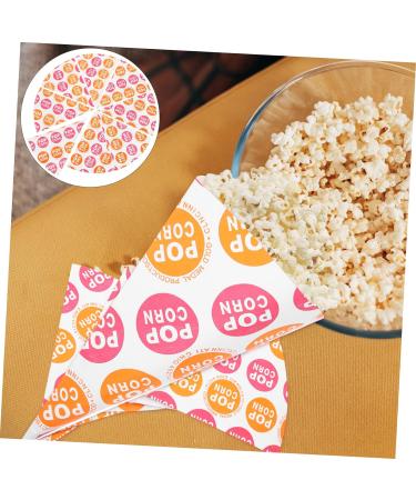 Beavorty 150 Pcs Popcorn Bag Clear Gift Bags Popcorn Cone Bags Goodie Bag Treats for Kids Cone Shaped Treat Bags Wedding Cone Bags Party Child Paper Disposable Biscuit Bag - Buy Online on GoSupps.com