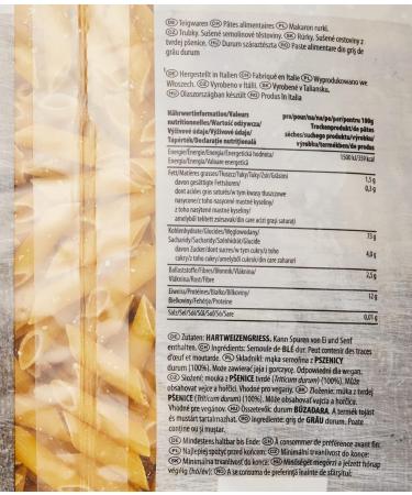 Knorr Penne Rigate Tube Pasta - 3kg Bulk Pack | Premium Quality Pasta for International Shipping - Buy Online on GoSupps.com