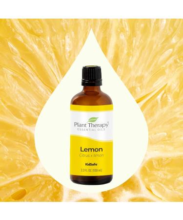 Buy Plant Therapy Lemon Essential Oil 100 mL - 100% Pure Undiluted Aromatherapy Essential Oil for Natural Wellness - Buy Online on GoSupps.com
