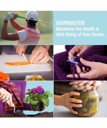 Prohands Gripmaster Rehab Hand Exerciser  Finger Exerciser (Hand Grip Strengthener)  Spring-Loaded  Finger-Piston System  Added Palm Cushion  (5 lb Medium Tension  Green-Gripmaster Rehab) 5 Pound (Medium Tension) Green - G - Buy Online on GoSupps.com