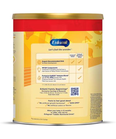 Enfamil NeuroPro Baby Formula - Milk-Based Infant Nutrition with MFGM DHA Omega-3 HuMO6 Immune Blend Non-GMO - 113.2 oz (Pack of 1) - International Shipping Available - Buy Online on GoSupps.com