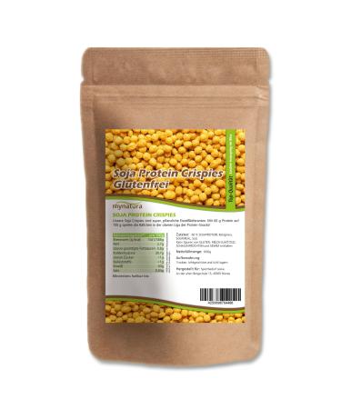 Mynatura Protein Soya Crispies | 60% Protein | Vegan Protein | Plant Based Protein | Soya Protein | Soya Snack | Vegan Vegetarian (2 x 1000g)