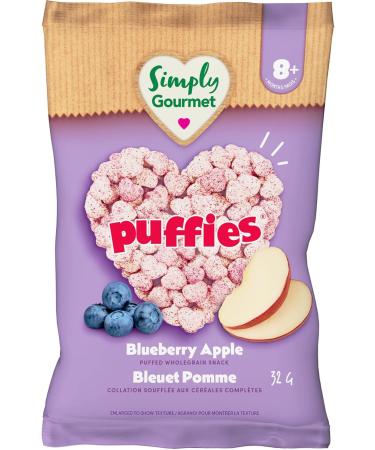 Simply Gourmet Puffies Blueberry Apple Baby Snack - Buy Online on GoSupps.com