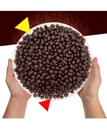 LaetaFood Premium Dark Chocolate Espresso Coffee Beans - 1lb Bag - Buy Online on GoSupps.com