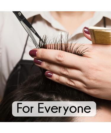 Tecto Hair Cutting Scissors 6.6 - Professional Stainless Steel Barber Shears for Men, Women & Kids | Extra Sharp Hair Cutting Scissors with Leather Case - Buy Online on GoSupps.com