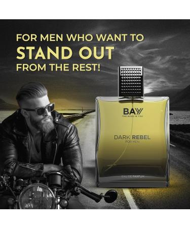 DJ Dark Rebel Perfume for Men Eau De Parfum with Amber Vanilla Sandalwood Long-Lasting Liquid Perfume 100Ml - Buy Online on GoSupps.com