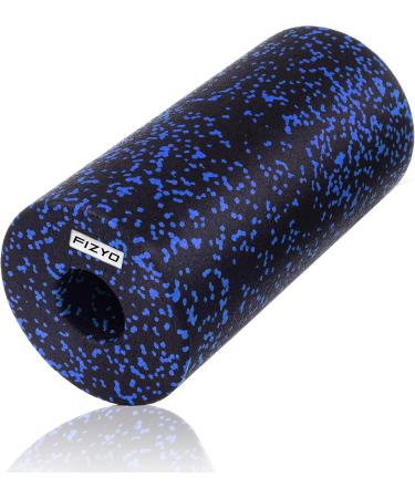 Fizyo Fascia Roller for Fitness & Yoga | Medium-Hard EPP Foam Self-Massage Roller for Back & Spine | Includes Transport Bag - Blue - Buy Online on GoSupps.com