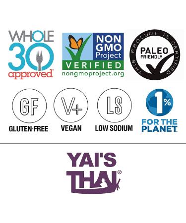 Yai's Thai Almond Sauce 12oz - Authentic Thai Flavor & Easy Cooking - Buy Online on GoSupps.com