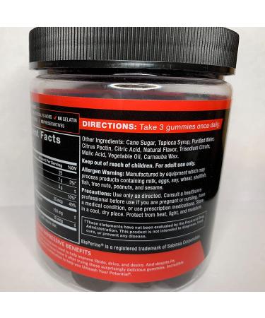 Force Factor Horny Goat Weed Gummies for Men - Natural Male Drive Supplement for Superior Absorption - Passion Berry Flavor - 90 Count - Buy Online on GoSupps.com