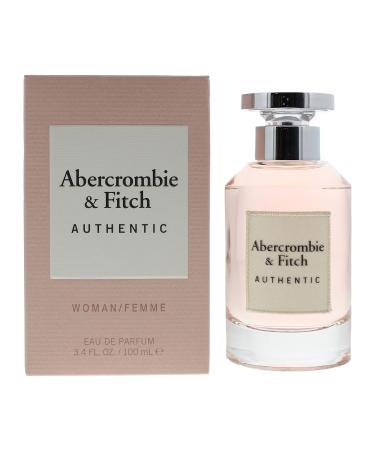 Abercrombie & Fitch Authentic Women 3.4 oz EDP Spray (Pack of 2) 3.4 Fl Oz (Pack of 2) - Buy Online on GoSupps.com