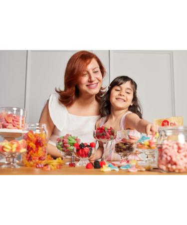 Yupik Gummy Jelly Caps 1 kg Gluten-Free Sugary Coating Fruity Flavor Cap-Shaped Chewy Gummies Fun Treat Sweet Candy Delicious Snack Ideal for Gifting & Holidays 1 kg (Pack of 1) - Buy Online on GoSupps.com