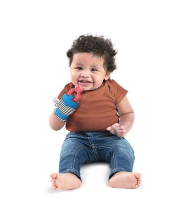 Buy Baby Einstein 12486 Chilly Mitt Teething Glove with 2 Cooling Rings - BPA-Free Multi-Coloured Textured Relief for Infants | International Shipping Available - Buy Online on GoSupps.com