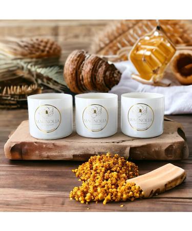 Mini Heart Beeswax Candle 2OZ | Handcrafted Floridian | Unscented Sweet Honey Scent | Perfect Gift for Birthdays Weddings & Events - Buy Online on GoSupps.com