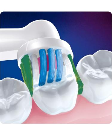 Oral-B 3D White Green Yellow Toothbrush Heads, 5 Count - Pack of 1 - Buy Online on GoSupps.com