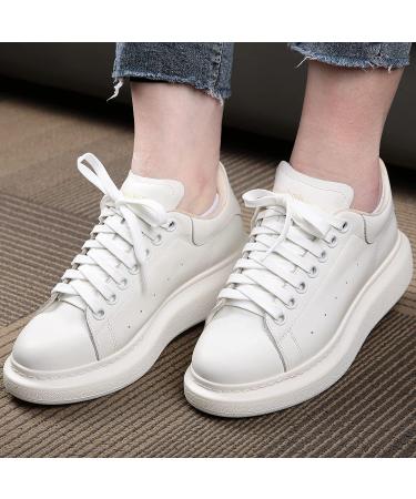 ZHENTOR 55 White Flat Shoelaces - 3 Pairs for Sneakers & Athletic Shoes - Buy Online on GoSupps.com