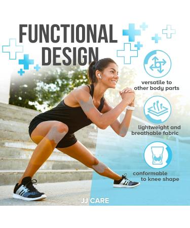 JJ CARE Knee Patches - 42 Extra Strength Pain Relief Patches for Knee - 5.5 x 3.9 Arthritis, Inflammation, Sciatica Relief - Muscle & Joint Support - Buy Online on GoSupps.com