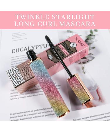 Starry Sky 4D Silk Fiber Waterproof Mascara - Black Volume and Length, Smudge-Proof, Thickening & Lengthening Mascara for All-Day Wear - Buy Online on GoSupps.com