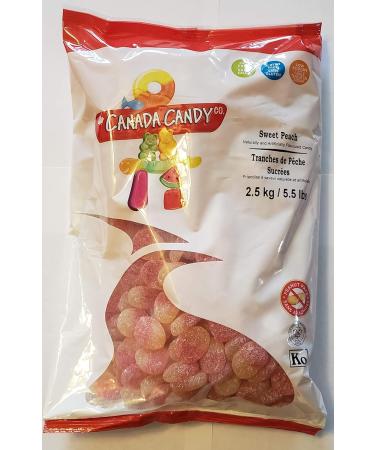 CANADA CANDY Sweet Peach 2.5 Kilogram - Buy Online on GoSupps.com