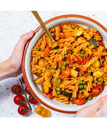Explore Cuisine Organic Chickpea Fusilli - 8 oz Pack of 6 | Vegan, Gluten-Free, High Protein Pasta - Buy Online on GoSupps.com