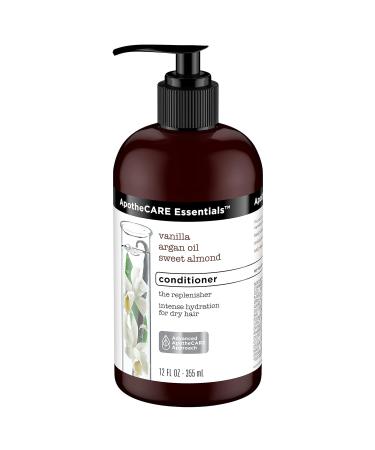 ApotheCARE Essentials Replenisher Moisturizing Conditioner - Vanilla & Argan Oil 12 oz | Hydrating for All Hair Types - Buy Online on GoSupps.com