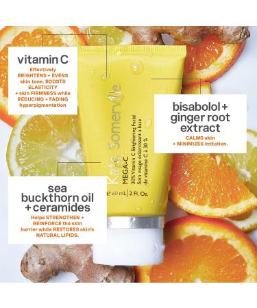 Kate Somerville Mega-C 30% Vitamin C Brightening Facial Mask - 2 Fl Oz - Buy Online on GoSupps.com
