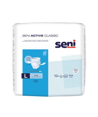 Seni 14743 Active Classic Pants Large with 5.5 drops waist circumference 100 to 135 cm 30 pieces