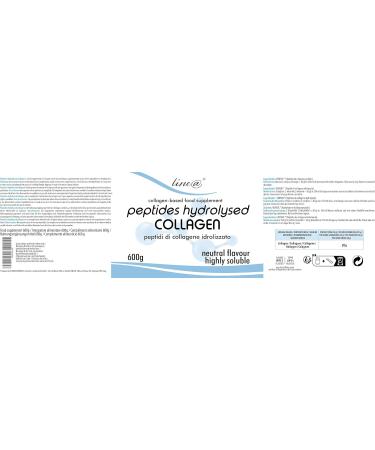 Line Diet Collagen Powder 600g | Hydrolyzed Collagen Peptides | Highly Soluble & Unflavored (600g) - Buy Online on GoSupps.com