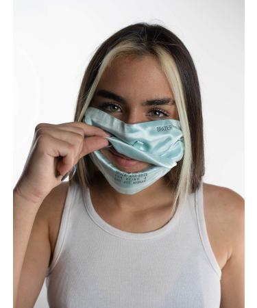 Buy PJ Harlow Turquoise Face Mask - Large | International Shipping Available - Buy Online on GoSupps.com