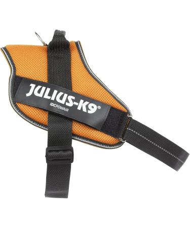 Julius-K9 IDC Powair Dog Harness 2XL/3 - Premium Orange Dog Gear for Ultimate Comfort and Control - Buy Online on GoSupps.com