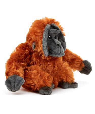 Zappi Co Children's Soft Cuddly Plush Toy Animal - Perfect Perfect Soft Snuggly Playtime Companions for Children (12-15cm /5-6") (Orangutan) One Size Orangutan