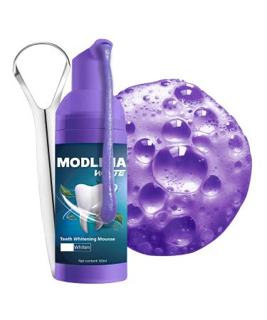 Purple Toothpaste Whitening  Teeth Whitening - Tongue Scraper | Purple Toothpaste - Purple Toothpaste for Teeth Whitening