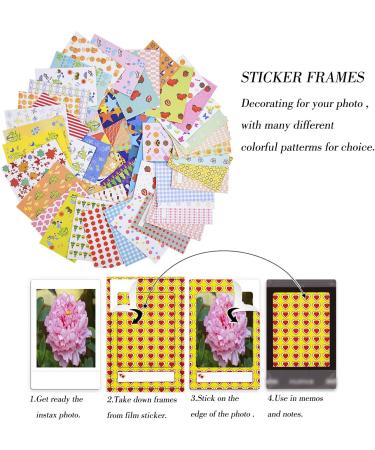 Sunmns Accessories Bundle Kit for Fujifilm Instax Mini 11 Camera - Case, Album, Film Stickers, Frames, Filters, Strap (Rainbow) - Buy Online on GoSupps.com