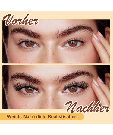 QUEWEL Eyelash Cluster - Mixed Length Natural Look Reusable DIY Extensions - Thin Band for Home Use (FD04) - 1 Pack - Buy Online on GoSupps.com