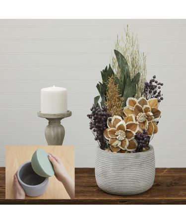FloraCraft Floral DryFM Half Ball Green 8 x 4 - Perfect for DIY Floral Arrangements - Buy Online on GoSupps.com