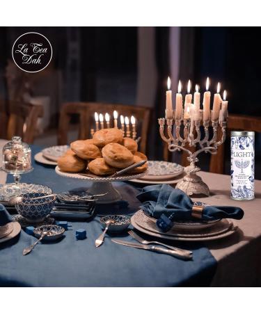 Hanukkah Tea Gift Set - Festive Love & Light Packaging | 2 Fancy Tea Tins | Chanukah Gifts for Men & Women | Holiday Tea Sampler - Buy Online on GoSupps.com