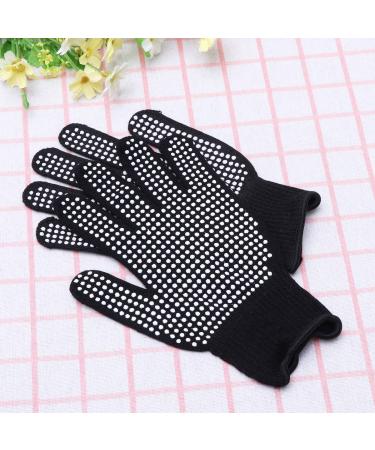 1 Pair - Gloves Hair Straightener Gloves Hot Curling Wand Gloves Hair Curler Non-slip - Buy Online on GoSupps.com