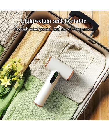 Cordless Hair Dryer 3 Heating & 3 Speed Hair Dryer Type-C USB Fast Rechargeable Hairdryer Portable Travel Blow Dryer Gifts for Women Mom Girls Lover White - Buy Online on GoSupps.com