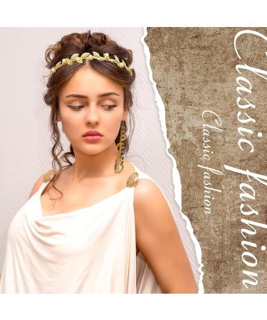 Kacctyen 6 Pcs Gold Leaf Wedding Headbands Set - Bridal Tiara with Faux Pearls - Greek Queen Crown Headpiece for Women - Costume Hair Accessories - Buy Online on GoSupps.com