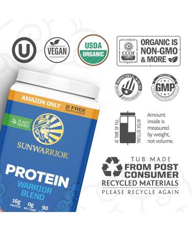 Creatine Powder & Chocolate Organic Plant Based Protein Powder Set | Bundle & Save | Vegan Organic Protein plus Unflavored Creatine Monohydrate (60 Servings Unflavored 32 Servings Chocolate) - Buy Online on GoSupps.com