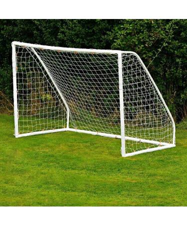 Football Goal Nets, 12 x 6ft/8 x 6ft /6 x 4ft Heavy Duty Weatherproof Durable Sports Replacement Soccer Nets Suitable for Kids Outdoor Garden 8x6FT