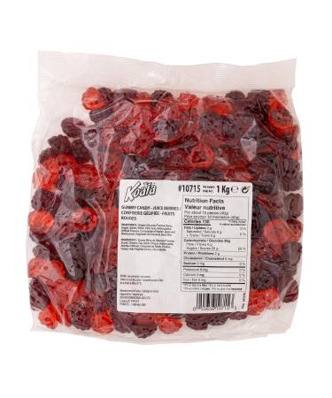 Koala Juice Berries Gummy Candy Bulk Bag 1KG
