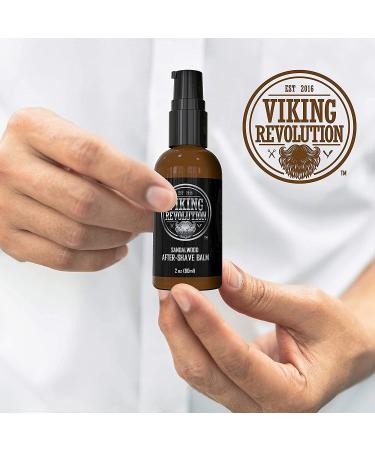 Luxury Sandalwood After-Shave Balm for Men | Premium Moisturizing Lotion for Smooth, Razor Burn-Free Skin - Buy Online on GoSupps.com