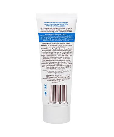 Palmer's Cocoa Butter Hand Cream with Vitamin E - 3.4 oz | Heals & Softens Skin - Buy Online on GoSupps.com